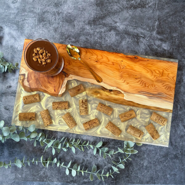 epoxy serving tray, live edge wood, wooden tray, charcuterie board, wooden board, resin cheese board, gift for wine lovers, live edge epoxy, wood serving tray, wood cheese board, wine cork board, thinking of you gift, realtor gift